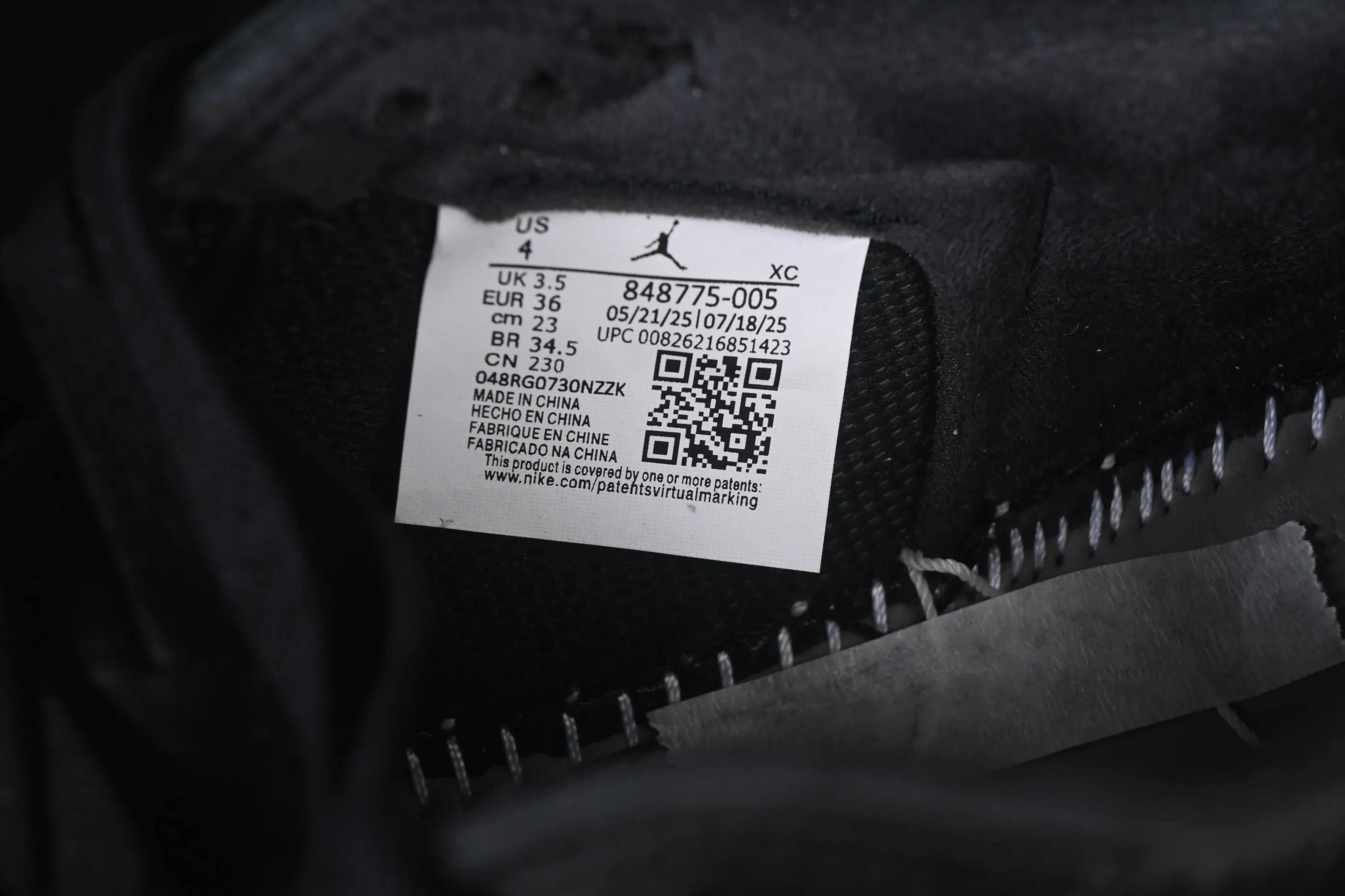 All categories Air Jordan Jordan series basketball shoes Air Jordan 1 Low Air Jordan 1 Low "Black Sail" AJ1 Joe 1 solid color low-top retro culture basketball shoes 848775-005